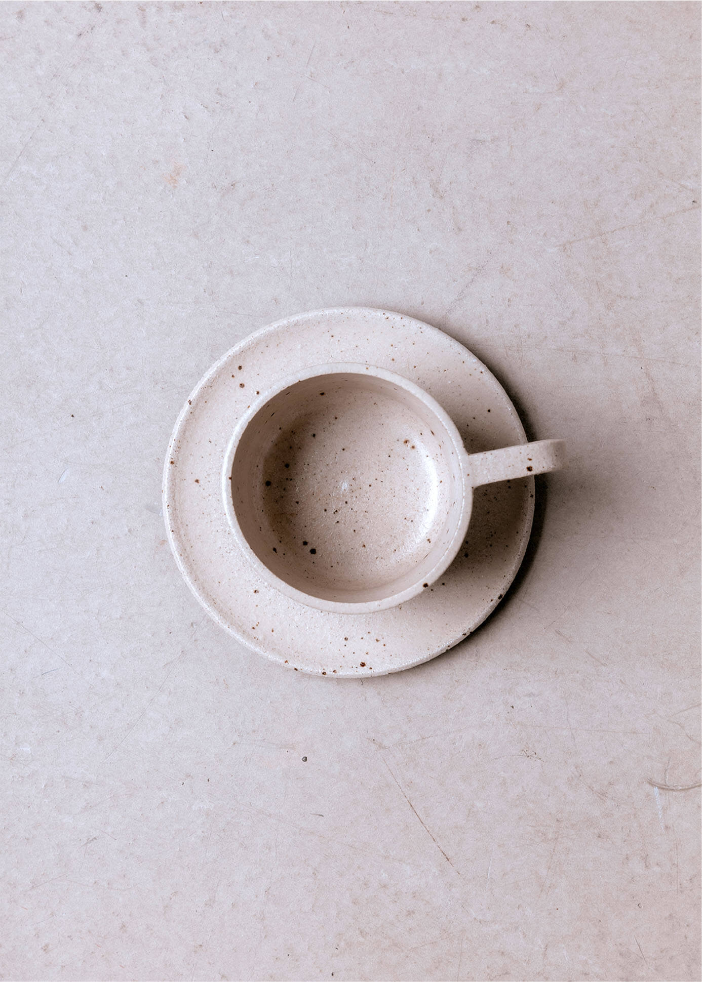 Mae Ceramics X Factory Coffee Cup and Saucer 6 oz