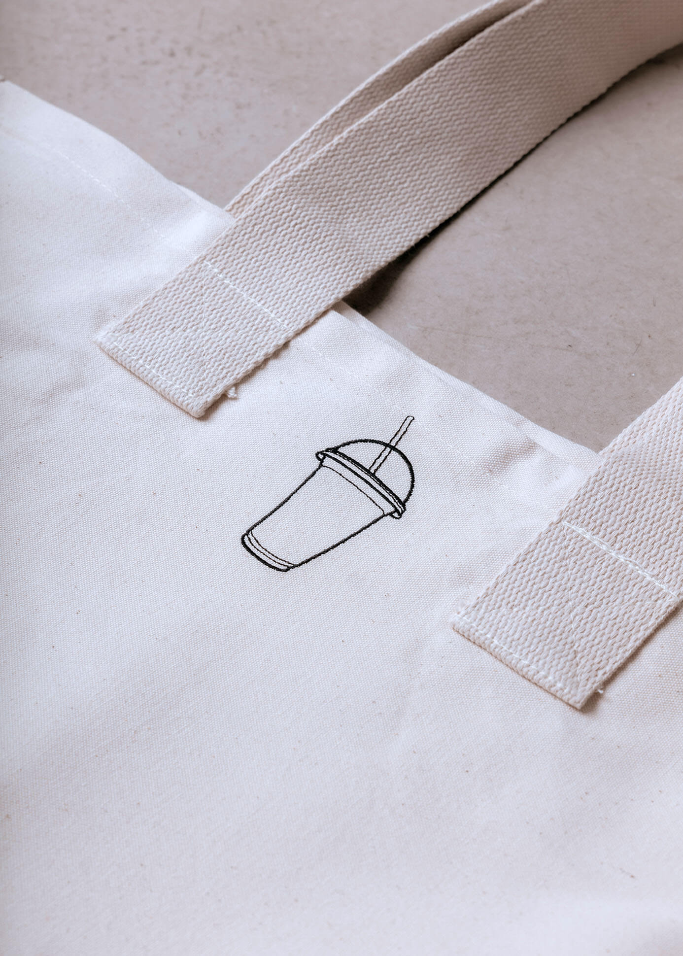 White The Factory Coffee TOTE