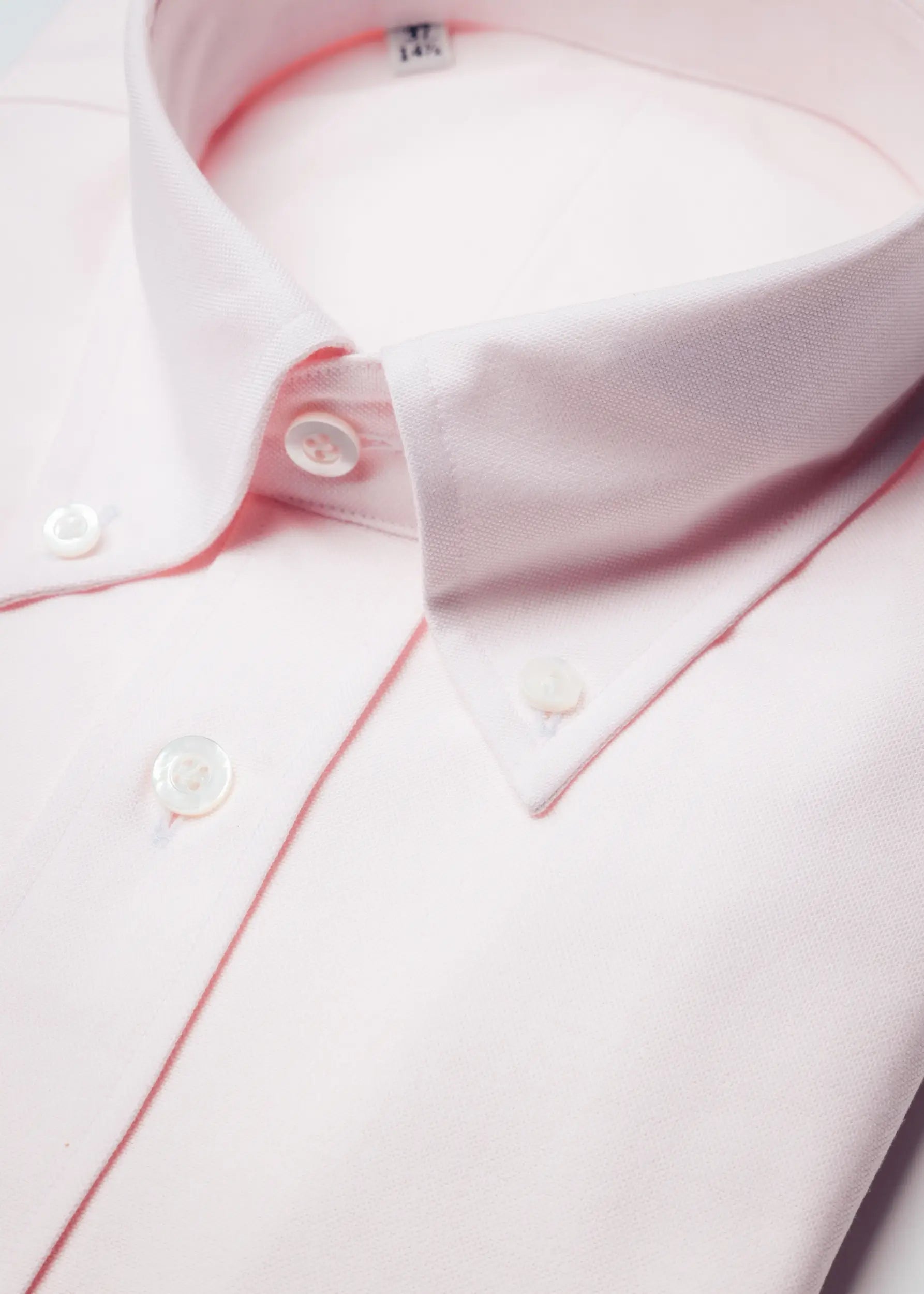 Soft Pink Oxford Button Down Shirt