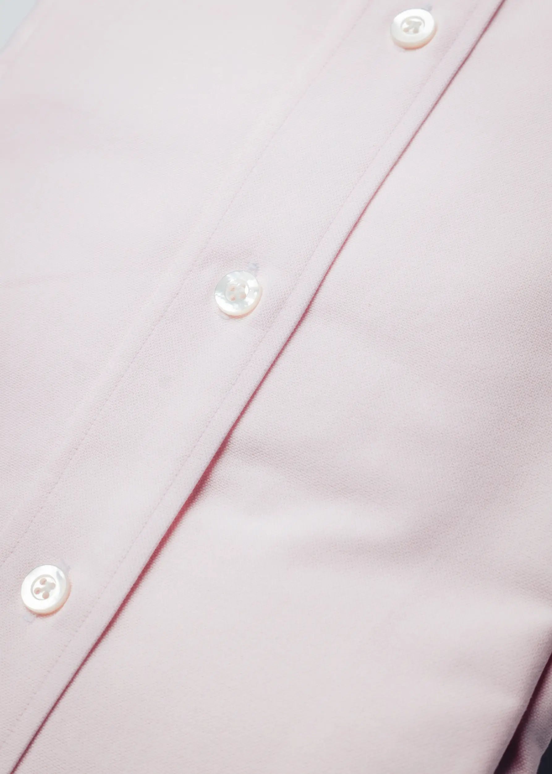 Soft Pink Oxford Button Down Shirt