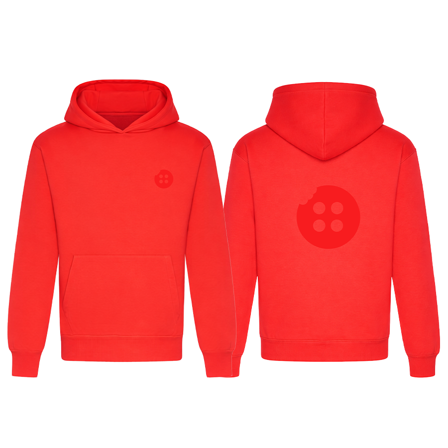 Limited Edition Hoodie with Button Embroidered Logo